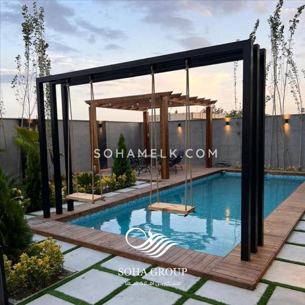  باغ ویلا نقلی مدرن در شهرک زعفرانیه جنوب کردان