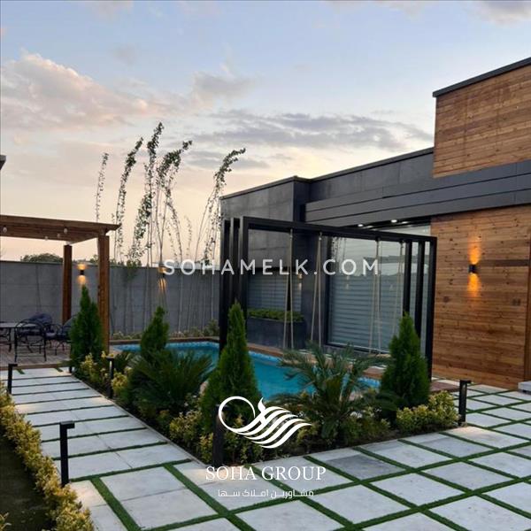  باغ ویلا نقلی مدرن در شهرک زعفرانیه جنوب کردان