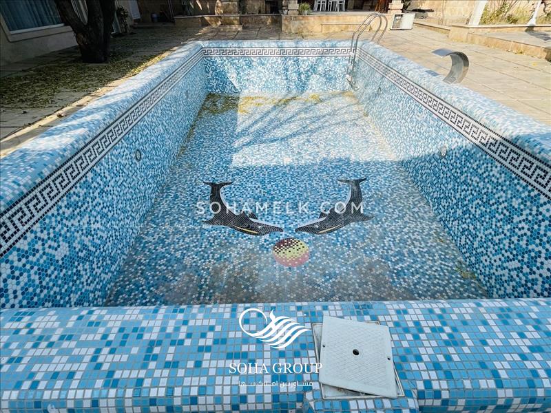 1300متر باغ ویلا سرسبزدر دهکده ویلایی کردزار