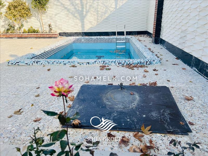 380متر باغ ویلا نقلی فوق العاده زیبا در ملارد