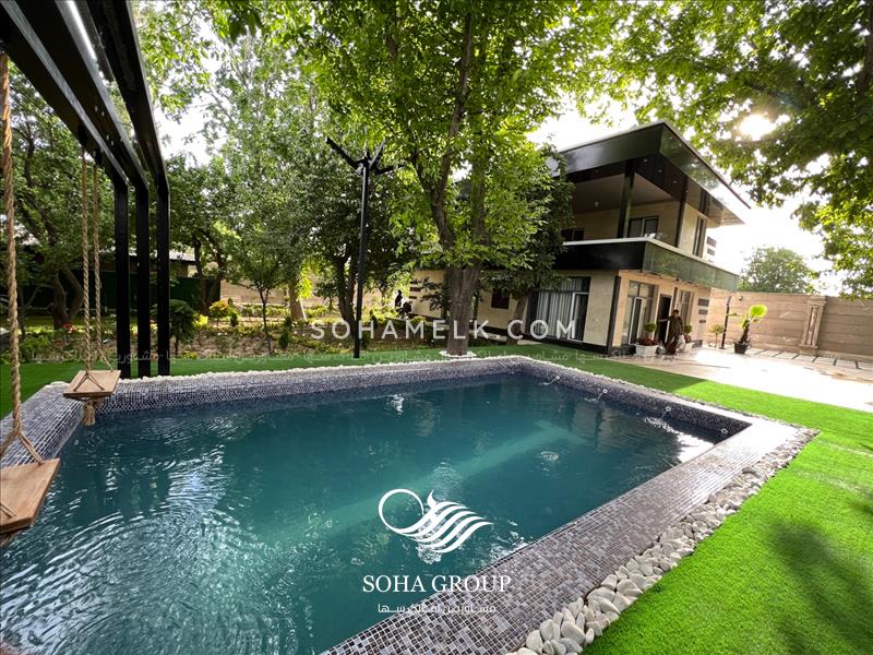 1000متر باغ ویلا فوق العاده لوکس و زیبا در خوشنام ملارد