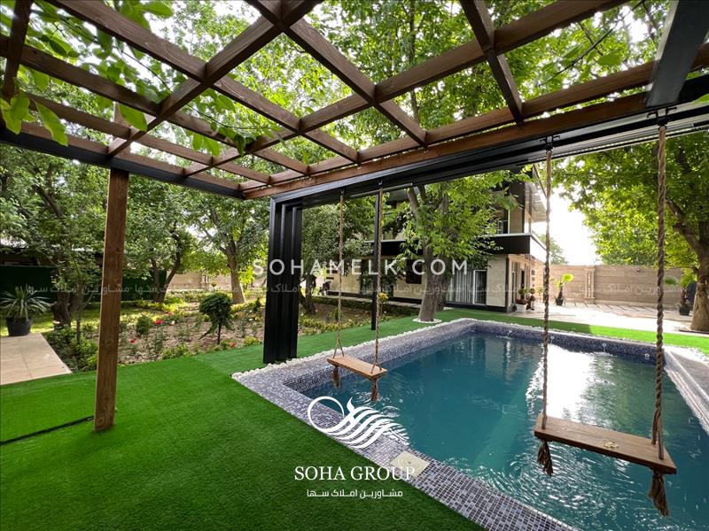 1000متر باغ ویلا فوق العاده لوکس و زیبا در خوشنام ملارد