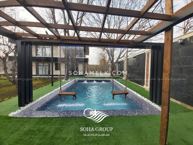 1000متر باغ ویلا فوق العاده لوکس و زیبا در خوشنام ملارد