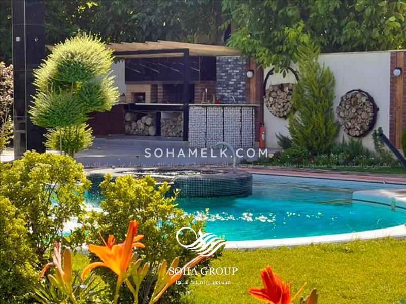 1000متر باغ ویلا مدرن و لوکس در محمدشهر کرج