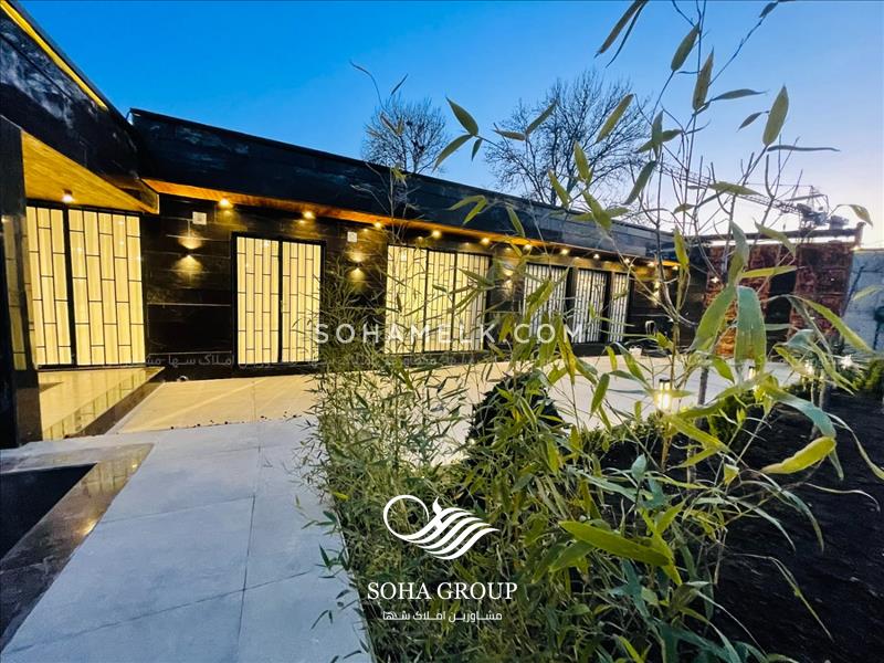 500 متر باغ ویلا  مدرن دردهکده ویلایی کردزار