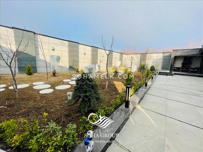 500 متر باغ ویلا  مدرن دردهکده ویلایی کردزار