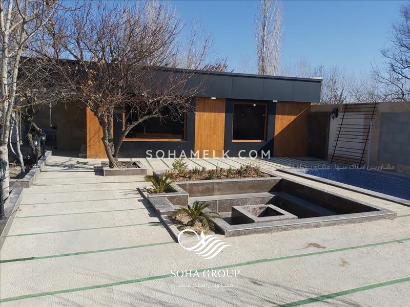 670 متر باغ ویلا مدرن دراسفند آباد ملارد