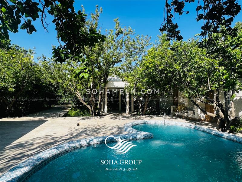 1800متر باغ ویلا سرسبز و زیبا در بهترین لوکیشن شهریار