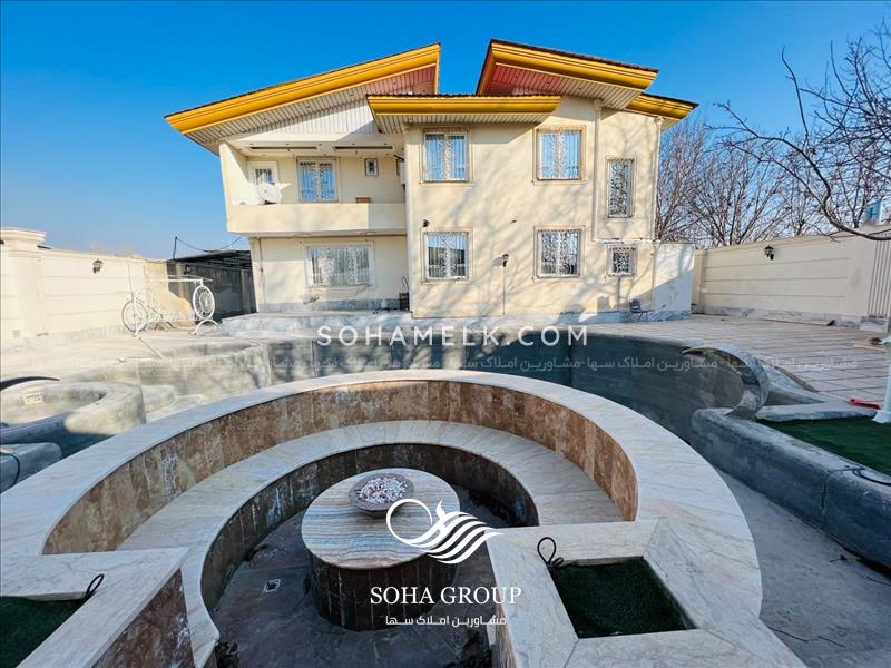 رهن و اجاره سالانه باغ ویلا دوبلکس در منطقه سرسبز کوشکک