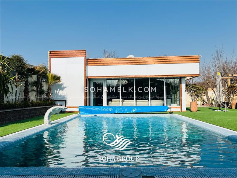 1500متر باغ ویلا فوق العاده زیبا و لوکس در محدوده شهریار