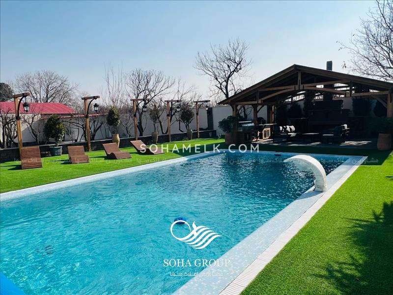 1500متر باغ ویلا فوق العاده زیبا و لوکس در محدوده شهریار