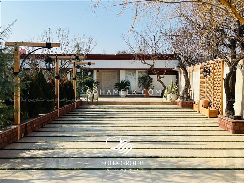 1500متر باغ ویلا فوق العاده زیبا و لوکس در محدوده شهریار