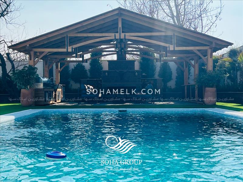 1500متر باغ ویلا فوق العاده زیبا و لوکس در محدوده شهریار