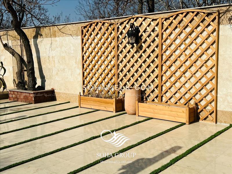 1500متر باغ ویلا فوق العاده زیبا و لوکس در محدوده شهریار