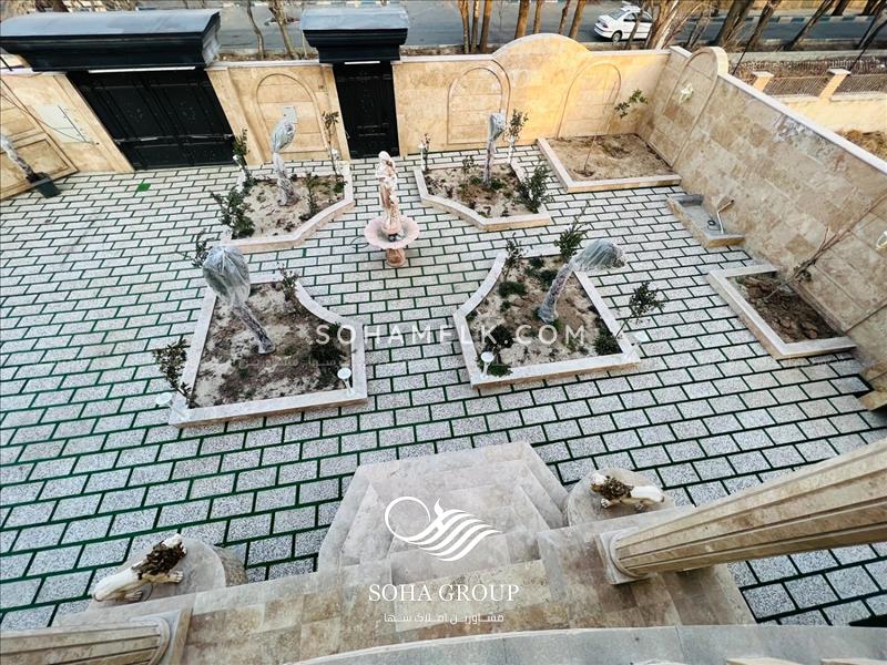 690متر باغ ویلا کلاسیک با دو واحد مجزا در شهریار