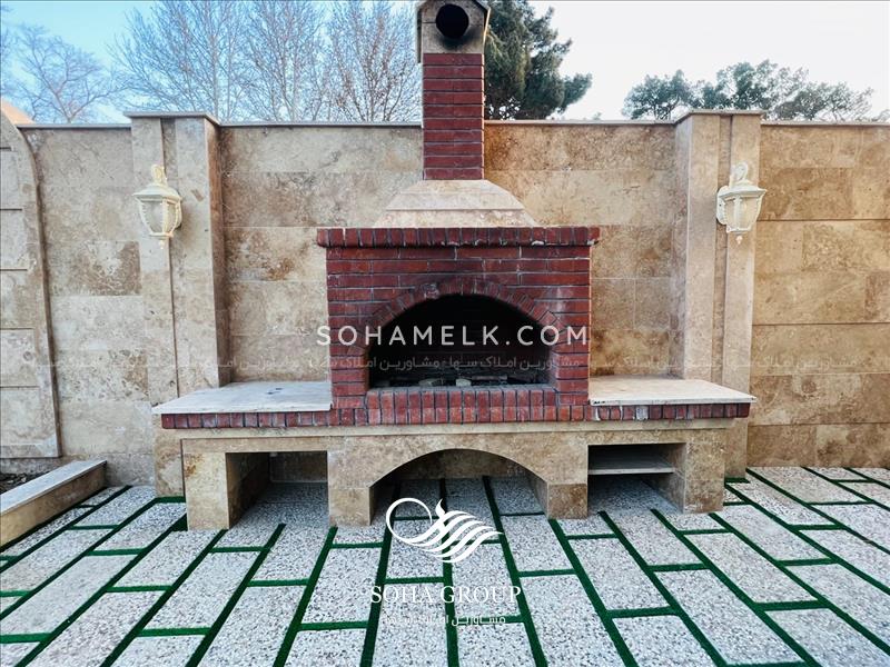 690متر باغ ویلا کلاسیک با دو واحد مجزا در شهریار