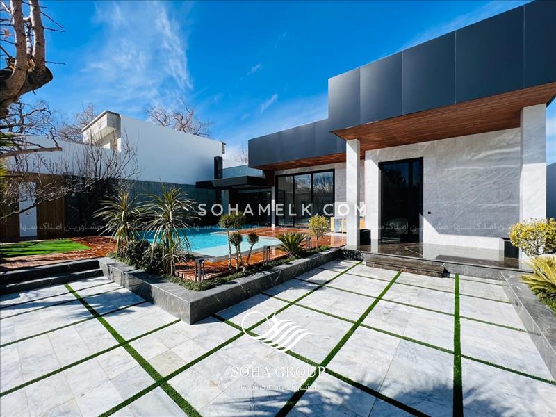 1200متر باغ ویلا مدرن فوق العاده لوکس در منطقه ملارد