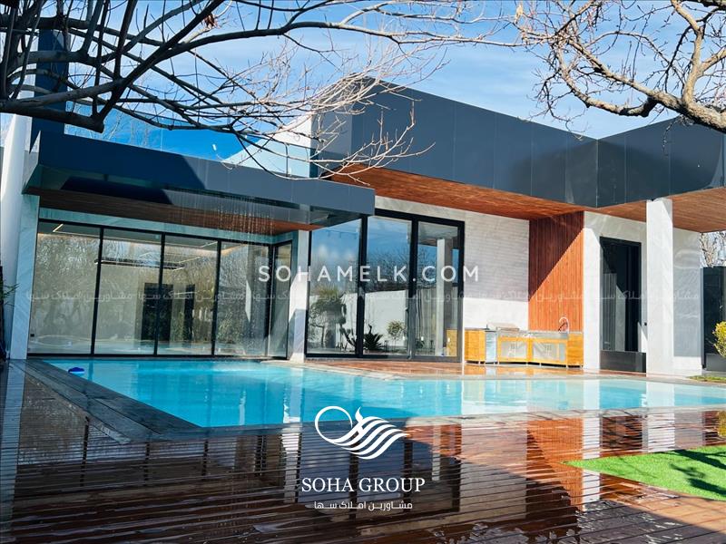 1200متر باغ ویلا مدرن فوق العاده لوکس در منطقه ملارد