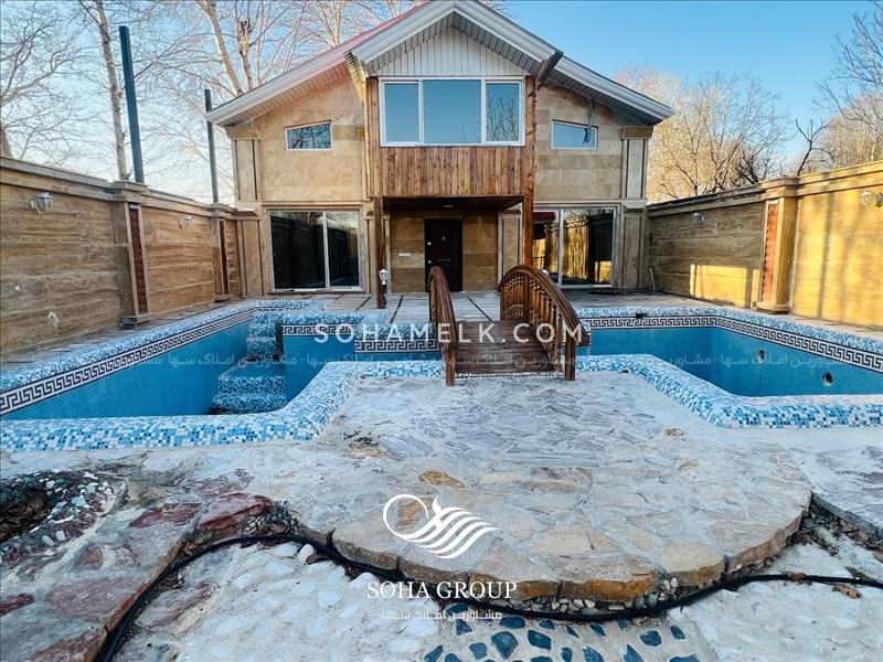 800متر باغ ویلا با طراحی زیبا در لم آباد ملارد