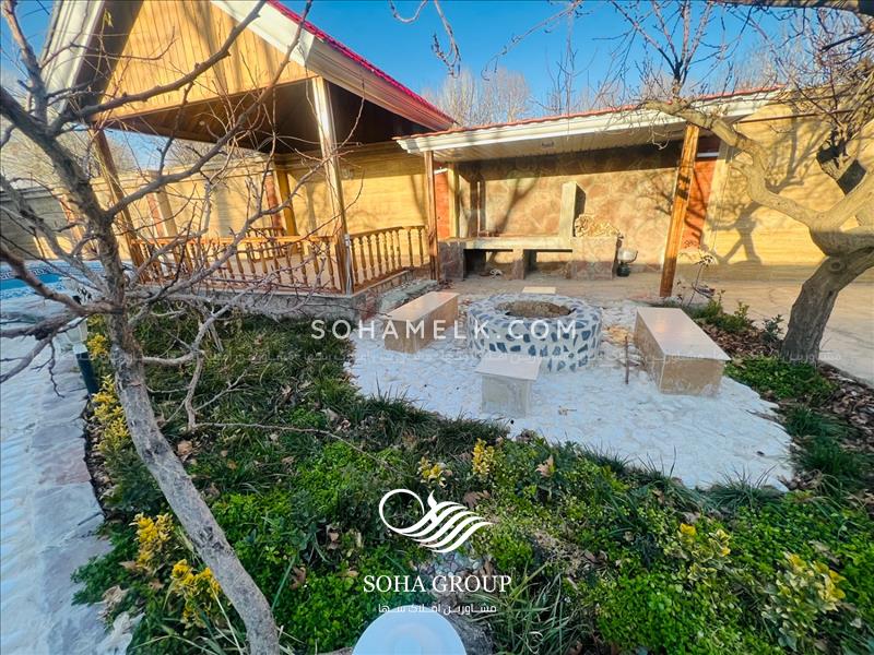 800متر باغ ویلا با طراحی زیبا در لم آباد ملارد