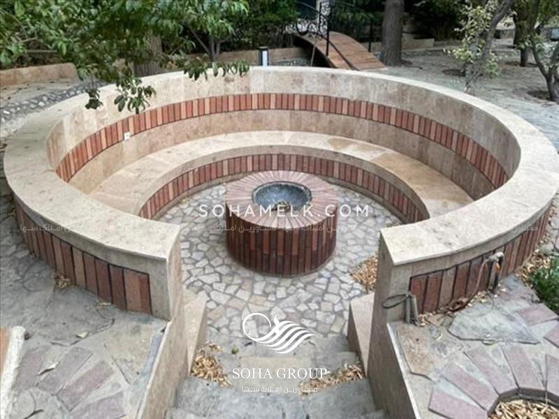 1100متر باغ ویلا فوق العاده زیبا در صفادشت