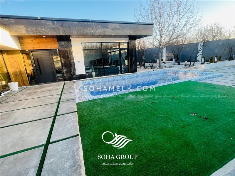 500متر باغ ویلا مدرن و نقلی در منطقه ملارد