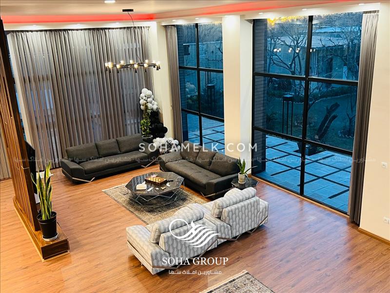 750متر باغ ویلا مدرن و لوکس در منطقه سرسبزکوشکک 