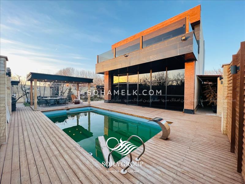 750متر باغ ویلا مدرن و لوکس در منطقه سرسبزکوشکک 