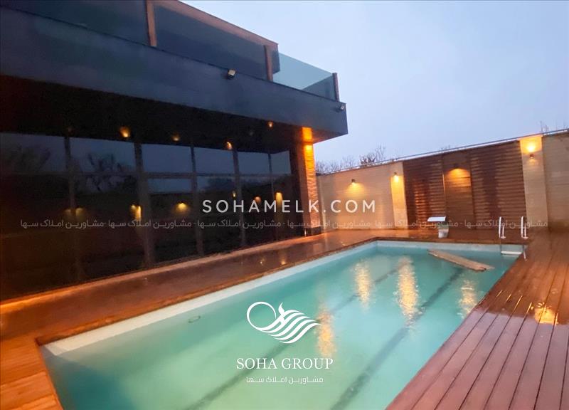 750متر باغ ویلا مدرن و لوکس در منطقه سرسبزکوشکک 