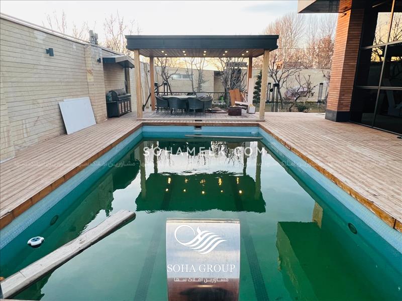 750متر باغ ویلا مدرن و لوکس در منطقه سرسبزکوشکک 