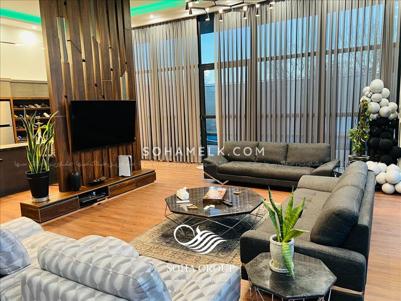 750متر باغ ویلا مدرن و لوکس در منطقه سرسبزکوشکک 