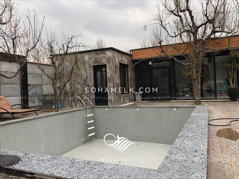 580متر باغ ویلا مدرن در دهکده ویلایی کردزار