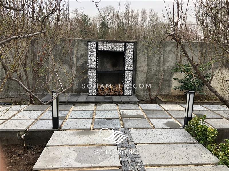 580متر باغ ویلا مدرن در دهکده ویلایی کردزار