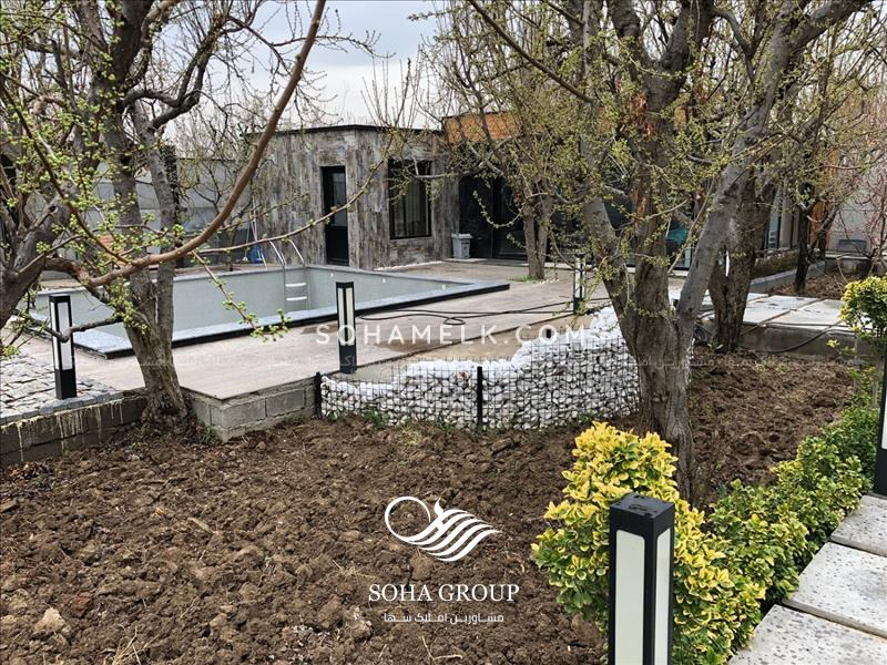 580متر باغ ویلا مدرن در دهکده ویلایی کردزار