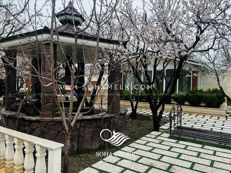 1000متر باغ ویلا لوکس و زیبا در دهکده ویلایی کردزار