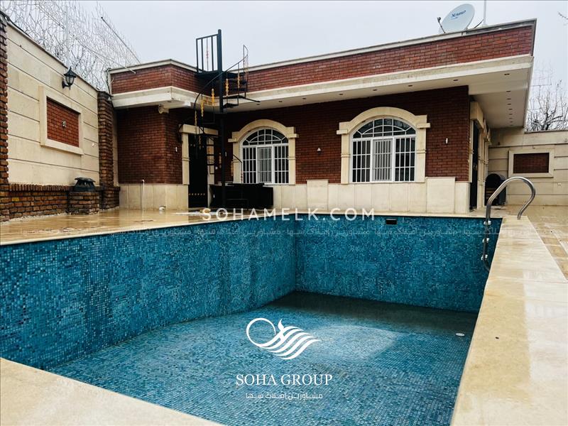 1000متر باغ ویلا لوکس و زیبا در دهکده ویلایی کردزار