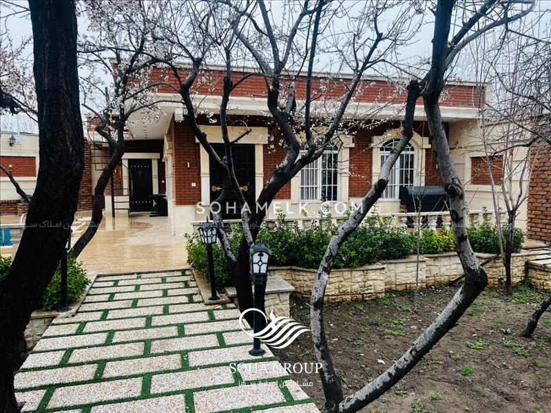 1000متر باغ ویلا لوکس و زیبا در دهکده ویلایی کردزار