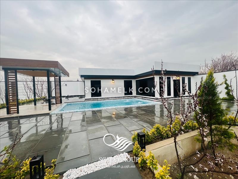 رهن و اجاره سالانه 750مترباغ ویلا مدرن و لوکس در مهرچین ملارد