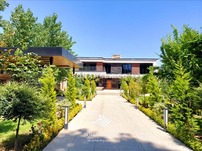 1250متر باغ ویلا فوق العاده لوکس در دهکده ویلایی کردزار