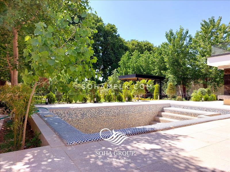 1250متر باغ ویلا فوق العاده لوکس در دهکده ویلایی کردزار