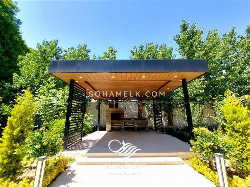 1250متر باغ ویلا فوق العاده لوکس در دهکده ویلایی کردزار