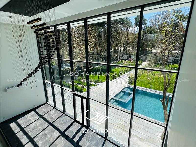 2000متر باغ ویلا فوق العاده لوکس و مدرن درشهرک فاخر زیبادشت شمالی