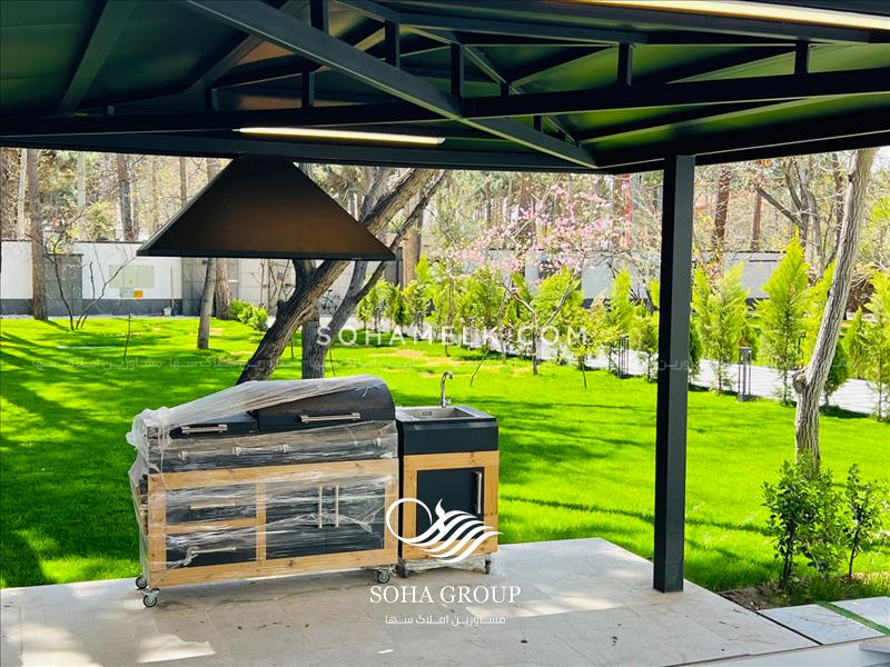 2000متر باغ ویلا فوق العاده لوکس و مدرن درشهرک فاخر زیبادشت شمالی