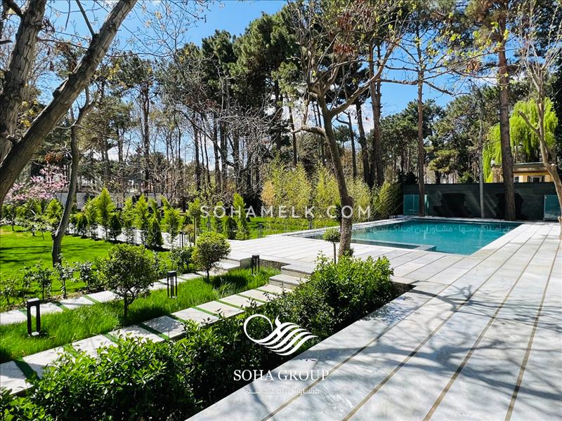 2000متر باغ ویلا فوق العاده لوکس و مدرن درشهرک فاخر زیبادشت شمالی