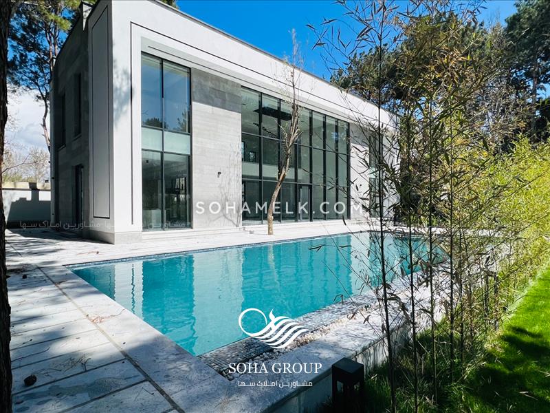 2000متر باغ ویلا فوق العاده لوکس و مدرن درشهرک فاخر زیبادشت شمالی