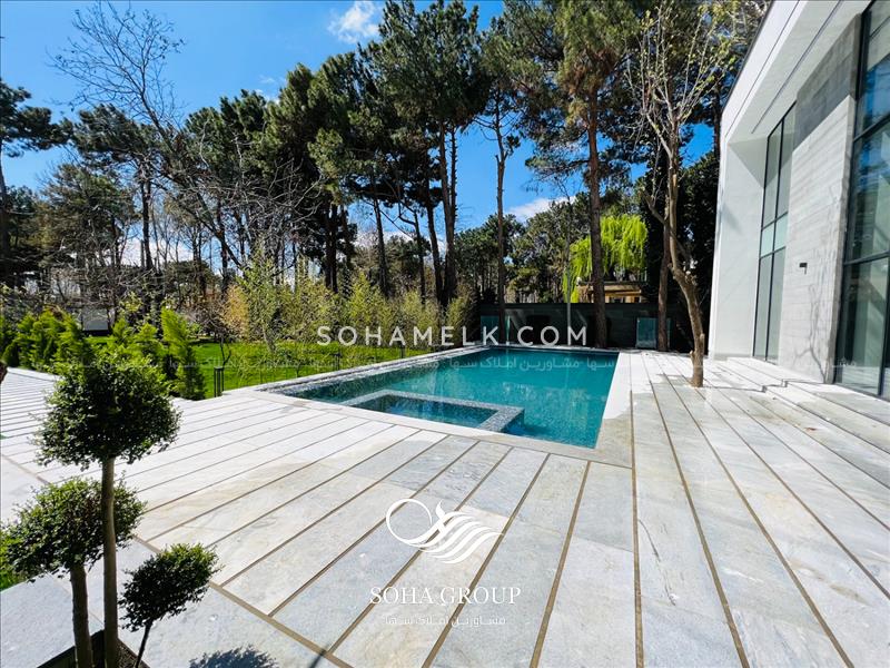 2000متر باغ ویلا فوق العاده لوکس و مدرن درشهرک فاخر زیبادشت شمالی