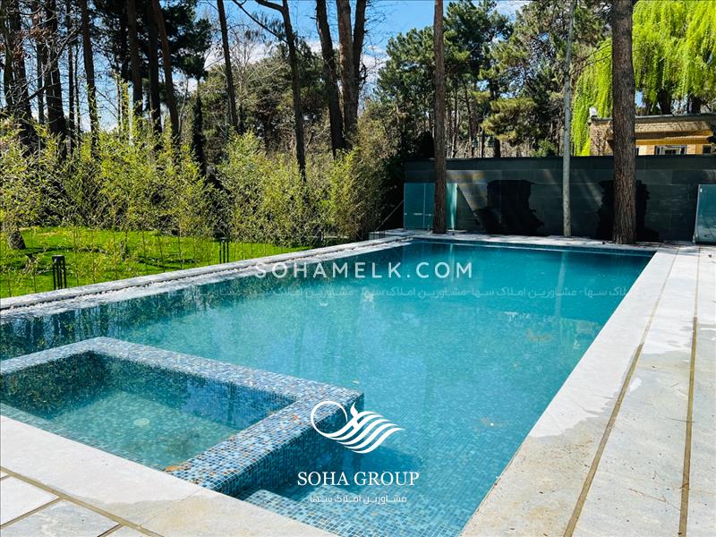 2000متر باغ ویلا فوق العاده لوکس و مدرن درشهرک فاخر زیبادشت شمالی