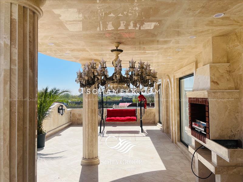 1100متر باغ ویلا فوق العاده لاکچری و زیبا در کردامیر شهریار