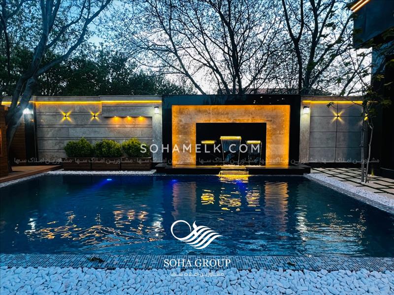 1000مترباغ ویلای فوق العاده لوکس و مدرن در شهرک والفجر شهریار