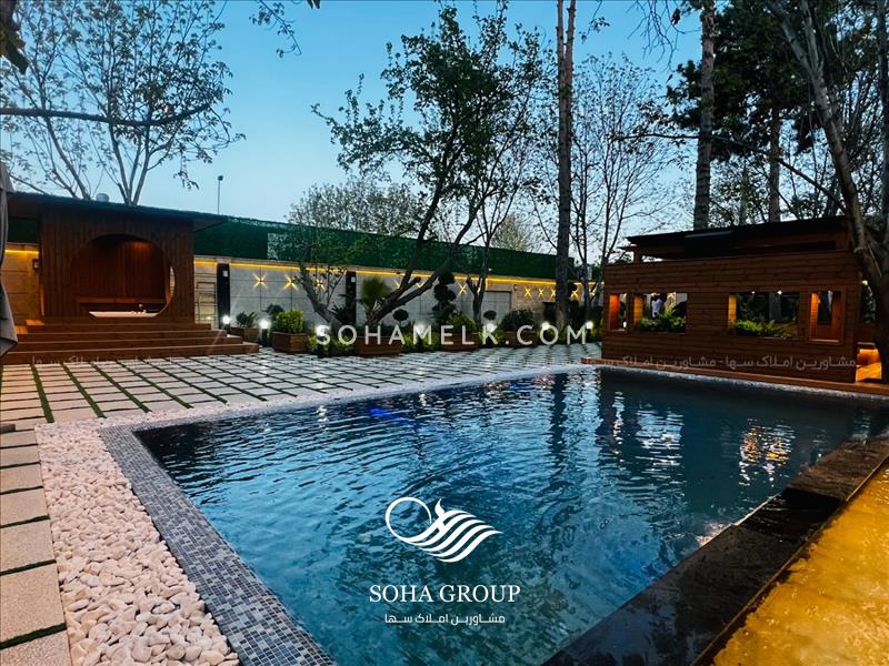 1000مترباغ ویلای فوق العاده لوکس و مدرن در شهرک والفجر شهریار